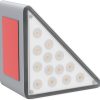 YKLITG Solar Step Lights,6 Pack Warm White Solar Stair Lights Outdoor Waterproof IP67 Auto On Off,Solar Lights for Steps,Stair,Patio,Yard,Porch,Front Door,Sidewalk,Deck Decor