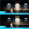 YKLITG Solar Pendant Light, Upgraded Motion Sensor Light Outdoor Solar Lights Indoor Dimmable with Remote 3000K/4500K/6000K, 2x16.4ft Cable IP65 Waterproof for Shed, Barn, Gazebo, Patio(2 Pack)