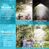 YKLITG Solar Pendant Light, Upgraded Motion Sensor Light Outdoor Solar Lights Indoor Dimmable with Remote 3000K/4500K/6000K, 2x16.4ft Cable IP65 Waterproof for Shed, Barn, Gazebo, Patio(2 Pack)