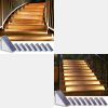 YKLITG Solar Deck Step Lights 16 Pack