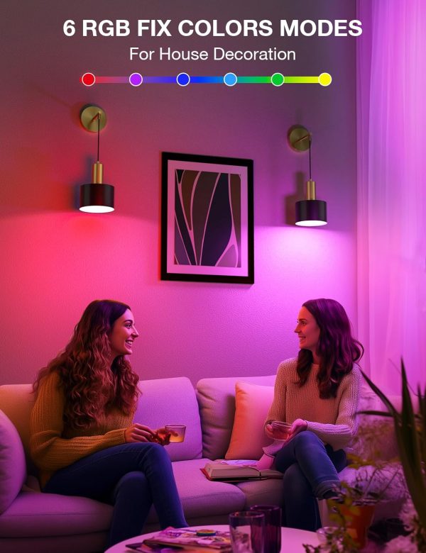 YKLITG Battery Operated Wall Sconce Set of 2, Gold & Black Wireless Rechargeable Wall Lights with 5200mAh Dimmable Detachable Bulbs and Remote, 9 Colors Sconces Wall Decor for Bedroom Living Room