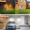 YKLITG Battery Operated Outdoor Lights, 10000mAh Rechargeable, 120 Days/Charge, 3 Modes, 3 Brightness, IP65 Wireless Outdoor Security Motion Light for Patio Porch Garage, 2 Pack