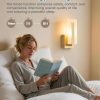YKLITG Rechargeable Wall Sconces, 10000mAh Battery Operated Wall Sconce Set of 2, 3 Color Temps Wireless Wall Lights with Remote, Dimmable Wall Lamp for Living Room Bedroom Hallway