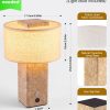 YKLITG Rechargeable Travertine Lamp